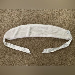 David’s Bridal Faux Fur White Shawl